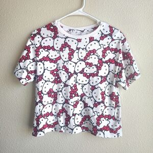 Hello Kitty Sanrio, Crop T, Women's Small, Nwot